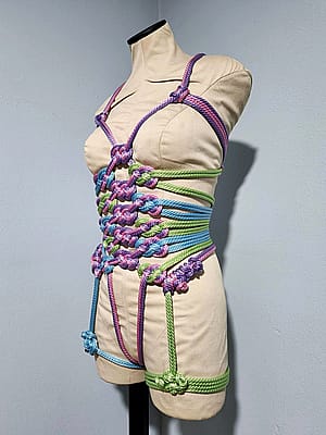 Decorative shibari'